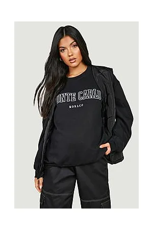 Boohoo Maternity Monte Carlo Print Sweatshirt