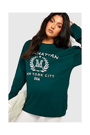 Boohoo Maternity Manhattan Oversized Sweatshirt