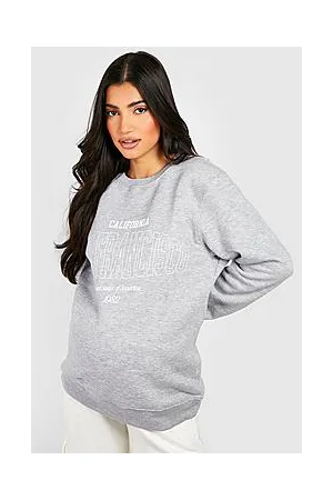 Boohoo Maternity Printed San Francisco Sweatshirt