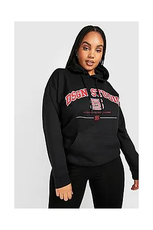 Boohoo Plus Dsgn Studio Printed Hoodie