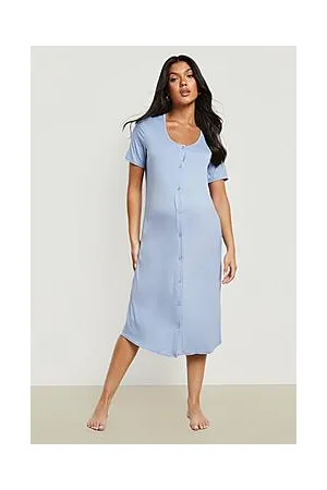 Boohoo Maternity Midi Button Front Nightie