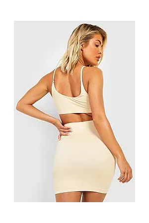 Boohoo Seamless Control High Waist Mini Skirt