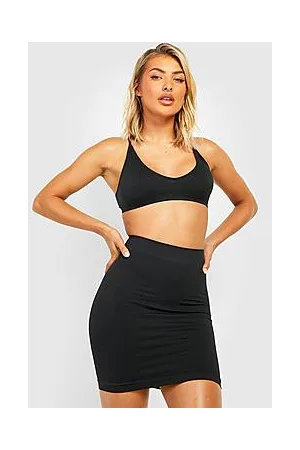 Boohoo Seamless Control High Waist Mini Skirt