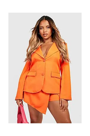 Boohoo Plus Pocket Blazer