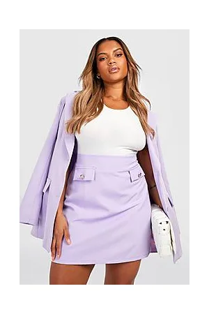 Boohoo Plus Mini Skirt