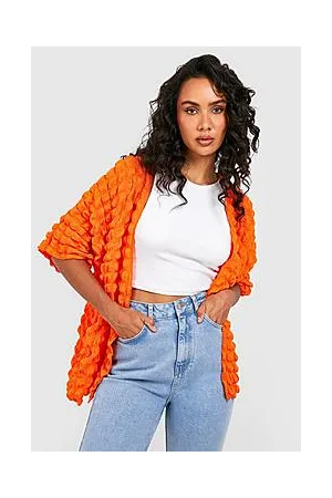 Boohoo Bubble Jersey Kimono