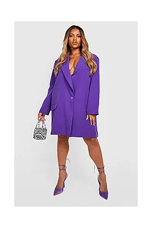 Boohoo Plus Extreme Oversized Blazer Dress