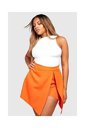 Boohoo Plus Pleat Skort