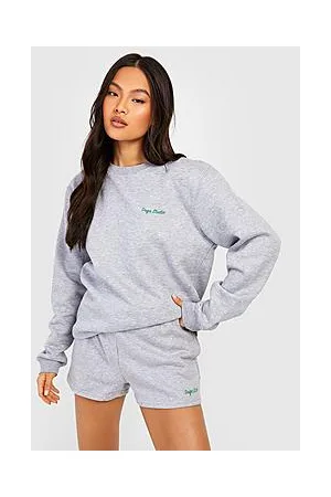 Boohoo Dsgn Studio Pocket Print Short Tracksuit