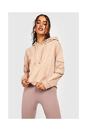 Boohoo Utility Pocket Detail Hoodie