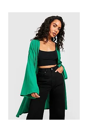 Boohoo Crinkle Kimono