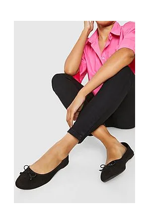 Boohoo Bow Detail Ballerina
