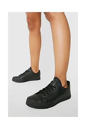 Boohoo Chunky PU Low Top