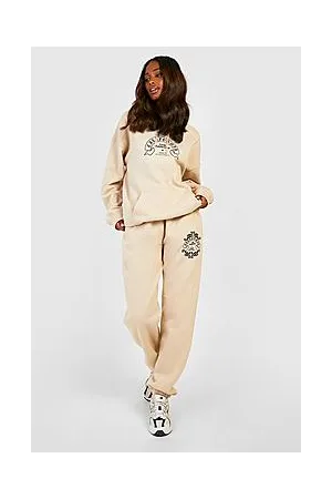 Boohoo California Back Print Hooded Tracksuit