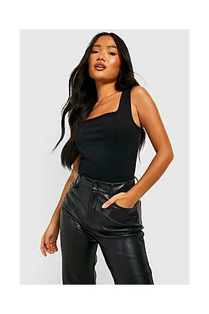 Boohoo Petite Corset Bodysuit