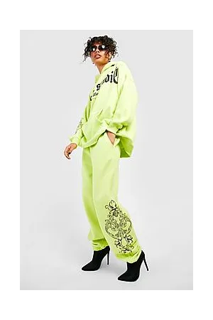 Boohoo Dsgn Studio Printed Hooded Tracksuit