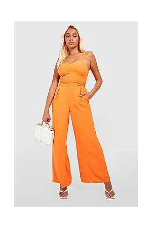 Boohoo Sweetheart Crop & Wide Leg Trousers