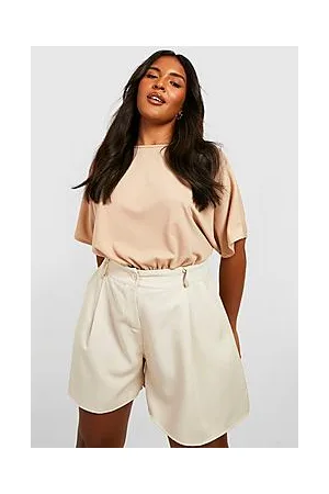 Boohoo Plus Slash Neck Bodysuit