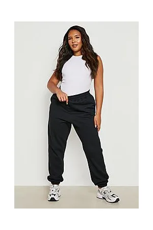 Boohoo Plus Basic Cuffed Hem Joggers