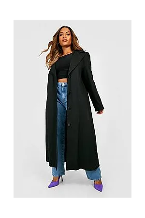 Boohoo Plus Oversized Trench Coat