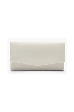 Boohoo Structured PU Clutch Bag & Chain