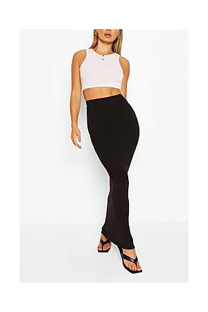 Boohoo Basic Jersey Maxi Skirt