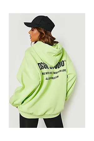 Boohoo Dsgn Studio Back Print Oversized Hoodie