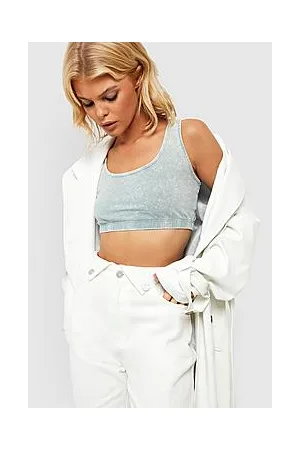 Boohoo Acid Wash Overdye Bralet