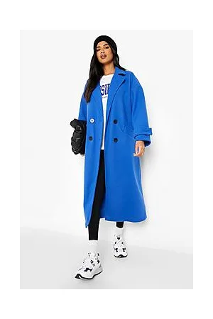 Boohoo Wool Look Longline Coat