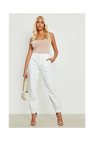 Boohoo High Waisted Relax Fit Cargo Pants