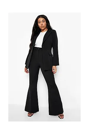 Boohoo Plus Tailored Suit Trousers