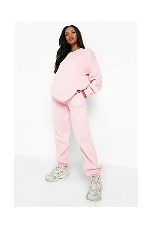 Boohoo Petite Oversized Sweat & Jogger Tracksuit