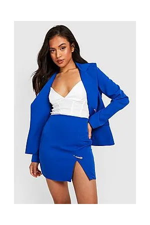 Boohoo Petite Diamante Pin Detail Mini Skirt