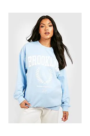 Boohoo Maternity Brooklyn Printed Sweatshirt