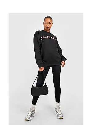 Boohoo Tall Calabasas Print Sweatshirt