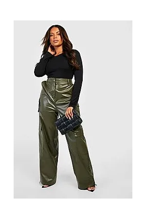 Boohoo Plus Crew Neck Basic Long Sleeve Top