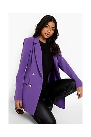 Boohoo Tall Button Detail Tailored Blazer