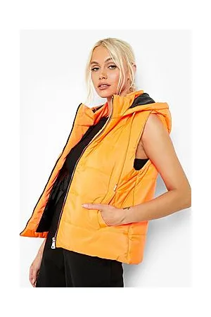 Boohoo Hooded Padded Gilet
