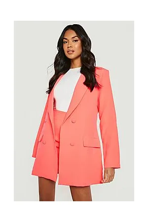Boohoo Neon Relaxed Fit Tailored Blazer
