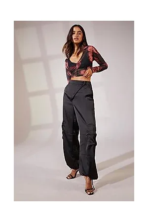 Boohoo Satin Cargo
