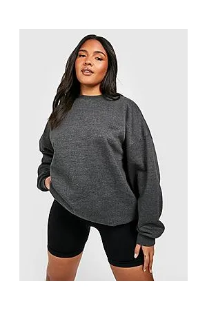 Boohoo Recycled Plus Basic Oversized Sweatshirt