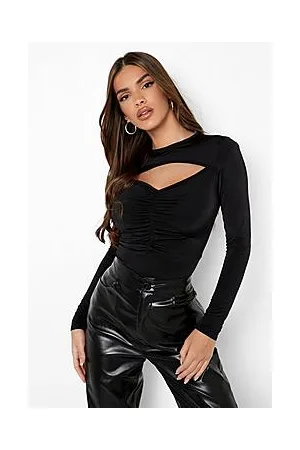 Boohoo Slinky Cut Out Bodysuit