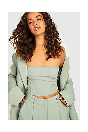 Boohoo Tailored Bandeau Corset