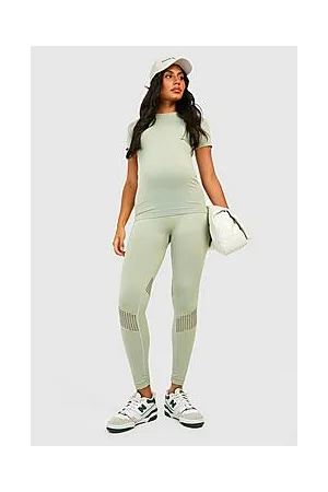 Boohoo Maternity Active Seamless Laser Cut Legging