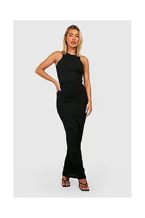 Boohoo Textured Ripple Rib Tube Maxi Skirt