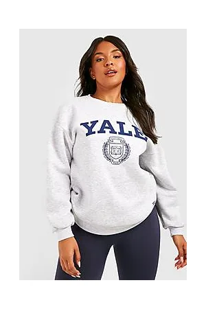 Boohoo Plus Yale Licensed Sweat