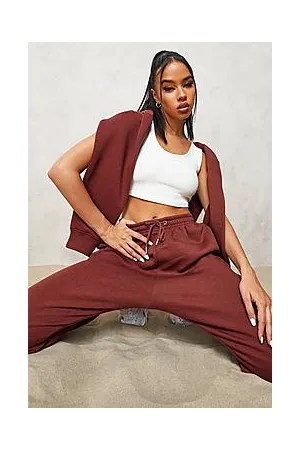 Boohoo Official Cropped Zip Through Tracksuit