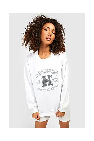 Boohoo Tall Licence Harvard University Sweatshirt