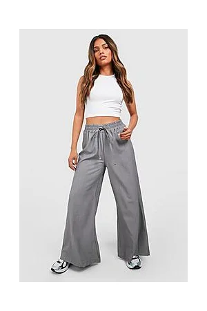 Boohoo Relaxed Fit Woven Full Length Joggers