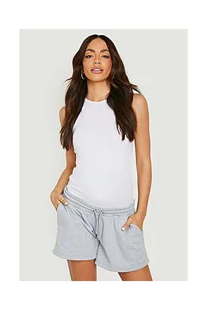 Boohoo Maternity Over The Bump Sweat Shorts